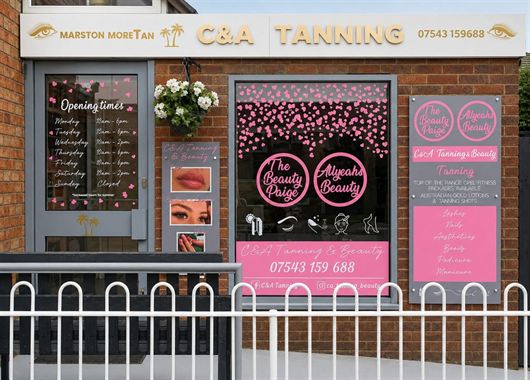 The C&A shopfront in Marston Moretaine.